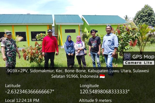 Pemdes Sidomakmur Bangun Kantor dan Gerai KDMP, Perkuat Layanan Ekonomi Desa