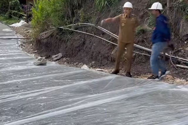Jalan Penghubung Enrekang-Pinrang Rampung, Bupati: Terima Kasih Bapak Gubernur Sulsel