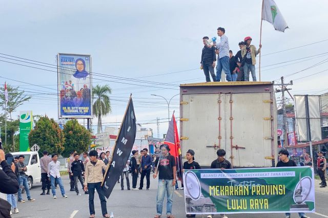 Aksi Prakondisi menuju Provinsi Luwu Raya