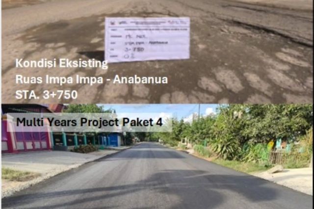 Gubernur Sulsel: Progres MYP Paket 4 Ruas Impa-impa-Anabanua Wajo Capai 95 Persen