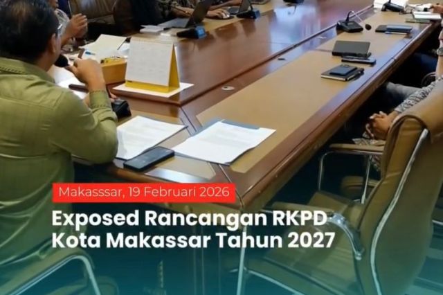 Bappeda Makassar Gelar Rapat Expose Rancangan RKPD Kota Makassar Tahun 2027