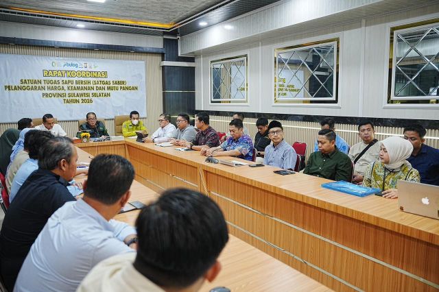 Pemprov Sulsel dan Bapanas Jaga Stabilitas Harga Pangan