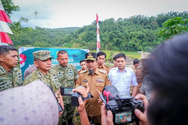 Diresmikan Presiden Prabowo, Gubernur Sulsel Support Program Jembatan Gantung