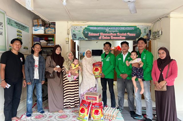 Bulan Ramadhan, PP HAM-LUTIM Batara Guru salurkan Bantuan Sembako di Panti Asuhan