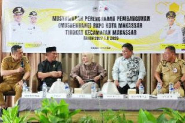 Kepala Bappeda dan DPRD Kota Makassar Hadiri Musrenbang RKP Perencanaan 2026–2027