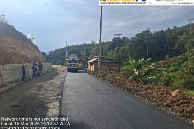 Jalan Menuju Seko Akhirnya Dibangun, Gubernur Sulsel: Dikerjakan Bertahap