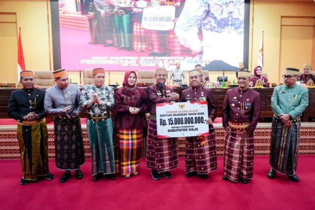 Hari Jadi Wajo ke-627, Gubernur Sulsel Genjot Konektivitas Jalan dan Irigasi