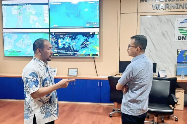 Diskominfo SP Sulsel Perkuat Sinergi dengan BMKG Wilayah IV, Dorong Informasi Cuaca yang Lebih Akurat dan Cepat
