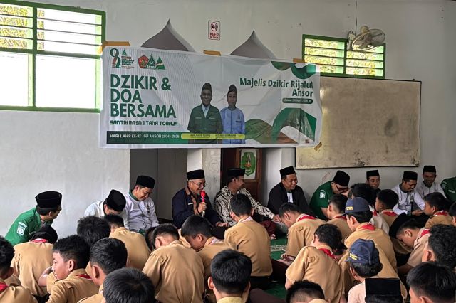 MDS Rijalul Ansor Toraya Gelar Dzikir dan Doa Bersama Dalam Rangka Harlah GP Ansor