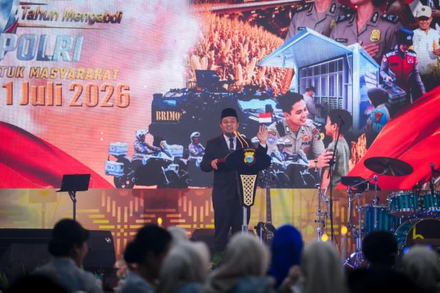 Upacara Hari Bhayangkara ke-80, Gubernur Sulsel Apresiasi Pengabdian Polri untuk Masyarakat