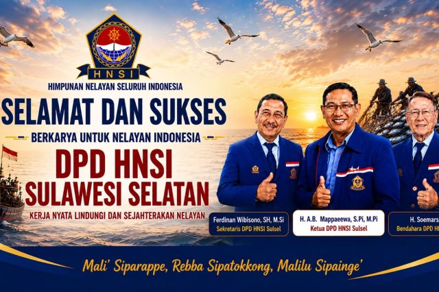 HNSI Sulawesi Selatan Perkuat Peran Sebagai Rumah Besar Nelayan