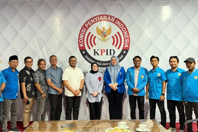 KNPI dan KPID Sulsel Sepakati Kolaborasi Strategis di Bidang Literasi Digital