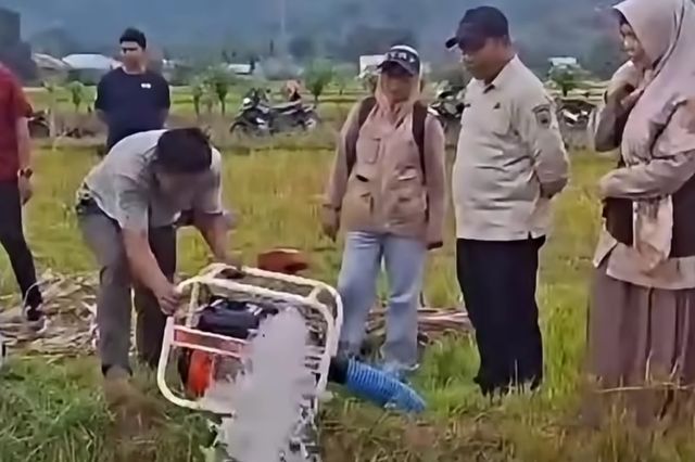 Selamatkan Lahan Pertanian di Sejumlah Daerah, Gubernur Sulsel: Tim Sudah Lakukan Pompanisasi di Lapangan