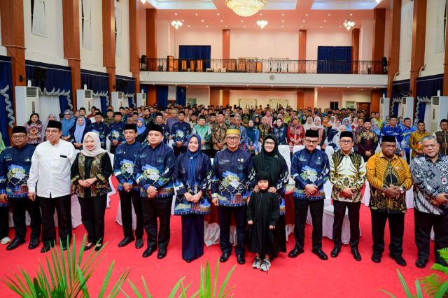 117 Kontingen Hadiri Malam Ta'aruf MTQ VIII KORPRI Nasional di Sulsel