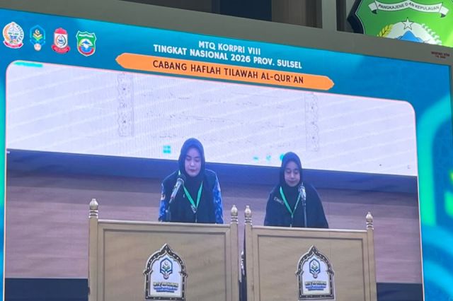 14 Tim Tampil di Babak Penyisihan Haflah Tilawah MTQ VIII KORPRI Nasional 2026