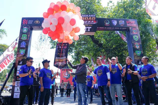 Gubernur Andi Sudirman Lepas 500 Peserta Bhayangkara Off-Road Merdeka Seri V 2026