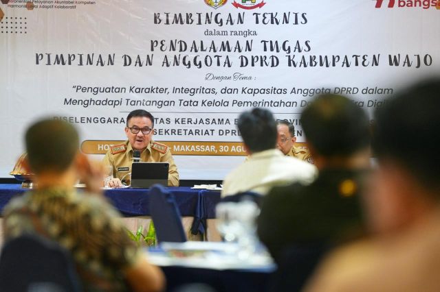 Jufri Rahman Tekankan Sinkronisasi Program Pemprov dan Pemkab Wajo untuk Pembangunan 2027