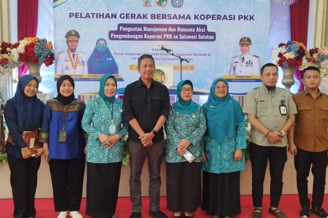 Gerak Bersama PKK, Sulsel Perkuat Koperasi untuk Mendorong Kemandirian Ekonomi Keluarga