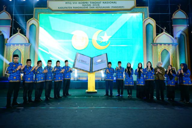 Dari 43 ke 125 Poin, Sulsel Melonjak ke Peringkat Kedua MTQ KORPRI Nasional
