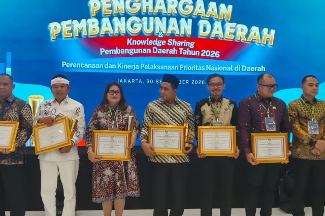 Sulsel Tempati Peringkat IV Penghargaan Pembangunan Daerah 2026