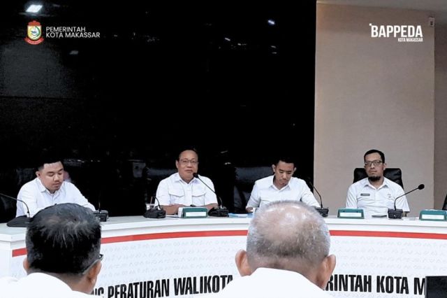 Perkuat Sinergi, Bappeda Kota Makassar Gelar Rapat Koordinasi Internal