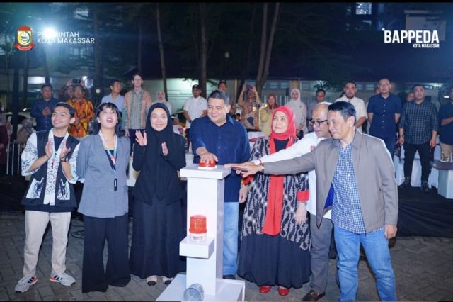 Kepala Bappeda Makassar Turut Hadir LaunchingMakassar Creative Hub, NABUKA: Menyulam Imajinasi Makassar