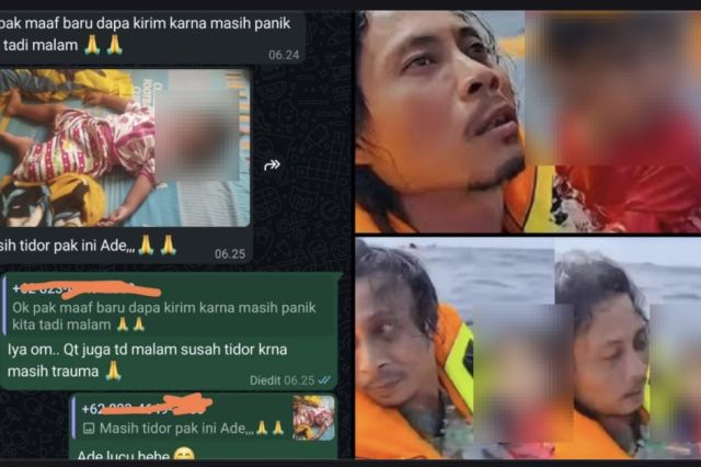 Penyelamatan Heroik Abdul Rahman Agu Kepada Seorang Balita di Tengah Kepanikan Kebakaran KM Barcelona 5