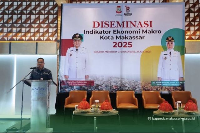 Bappeda Gelar Diseminasi Indikator Ekonomi Makro Kota Makassar 2025