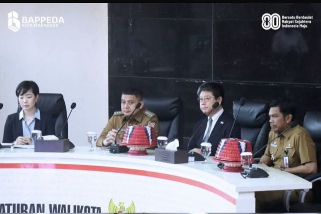 Bappeda Gelar Kick off Meeting, Proyek Kerjasama Internasional Makassar dan Jepang