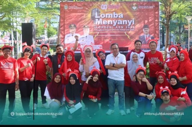 Bappeda Turut Berpartisipasi Lomba Menyanyi Porseni ASN 2025: Rayakan Kemerdekaan Dengan Harmoni