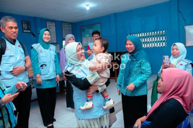 Hari Kedua Evaluasi, Ketua TP PKK Palopo Gerak Edukasi ASS