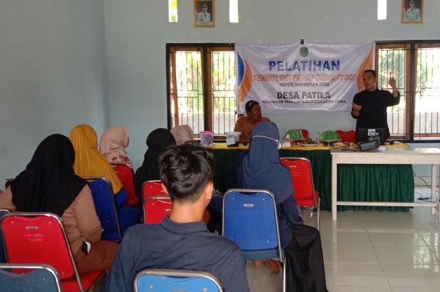 Pemerintah Desa Patila Gelar Pelatihan Pupuk Organik, Bangun Pertanian Mandiri