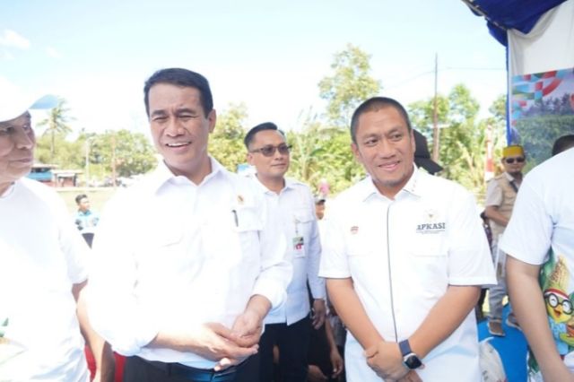 Luwu Timur Terima Bantuan Pupuk dari Menteri Pertanian RI dalam Program Senator Peduli Ketahanan Pangan