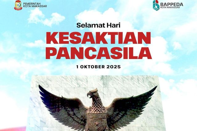 Hari Kesaktian Pancasila, Bappeda Makassar Tegaskan Komitmen Pembangunan