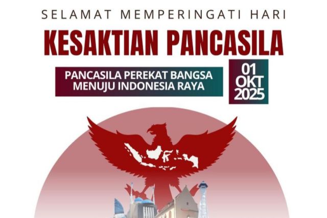 Pemerintah Kecamatan Tamalanrea Ucapkan Selamat Hari Kesaktian Pancasila