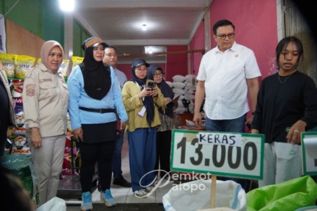 Satgas Pangan Nasional Lakukan Sidak Harga Beras di Palopo