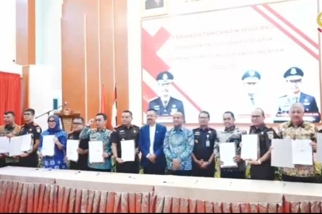Pemprov Sulsel dan Kejati Teken MoU Implementasi KUHP Baru dan Pidana Kerja Sosial