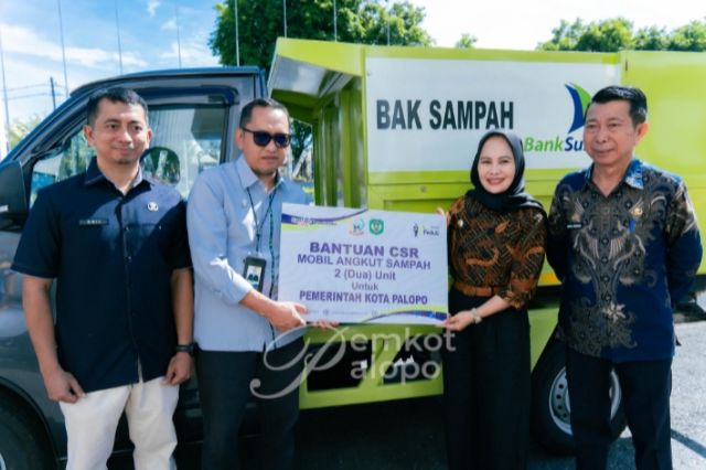 Pemerintah Kota Palopo Terima Bantuan Armada Kebersihan dan Kendaraan Rescue