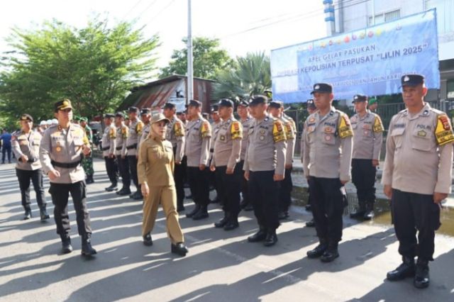 Polres Palopo Gelar Apel Operasi Lilin Jelang Natal dan Tahun Baru