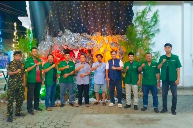 Momentum Perayaan Natal, GP Ansor Palopo Lakukan Kunjungan di Sejumlah Gereja