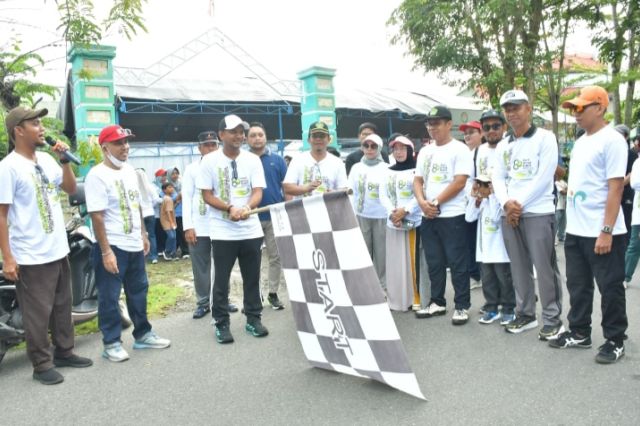 Semarak HAB ke-80 Kemenag, Wakil Wali Kota Palopo Lepas Jalan Sehat Kerukunan