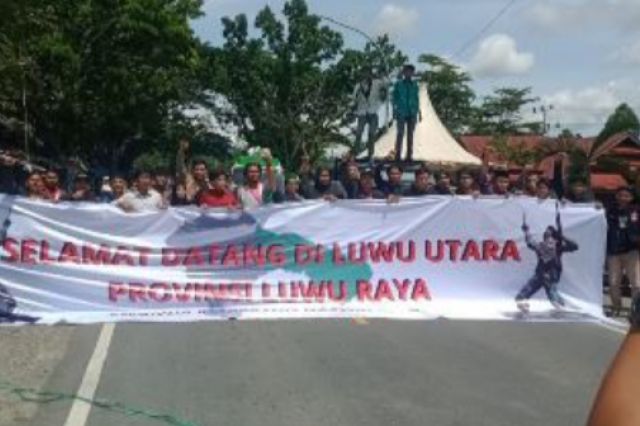 Aliansi Perlawanan Rakyat Luwu Raya Gelar Aksi, Desak Pembentukan Daerah Otonomi Baru