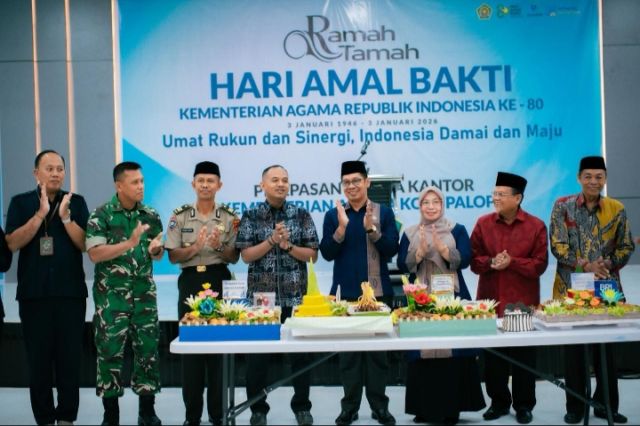 Wakil Wali Kota Hadiri Ramah Tamah HAB ke-80 dan Pelepasan Kepala Kemenag Palopo