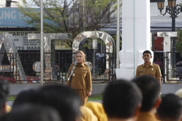 Awali Tahun 2026, Wali Kota Palopo Pimpin Apel, Tekankan Sinergi dan Kinerja ASN