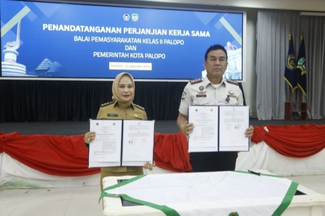 Wali Kota Palopo Dukung Pidana Kerja Sosial, Teken Kerja Sama dengan Bapas Kelas II