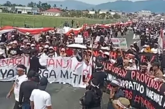 Luwu Utara Meletus! Ribuan Masyarakat Turun Jalan Tuntut Pemekaran Luwu Raya
