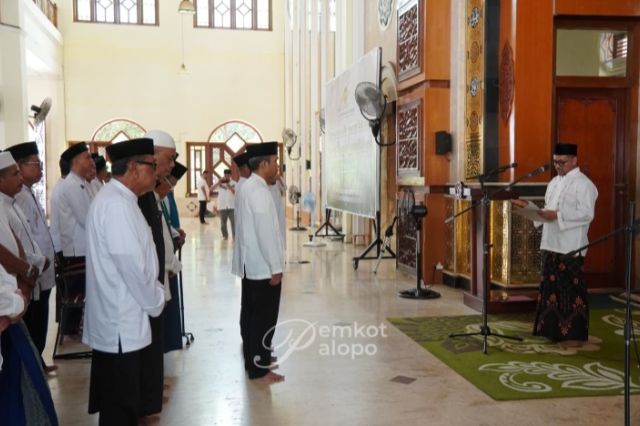 Wakil Wali Kota Palopo Kukuhkan Pengurus Masjid Agung Luwu