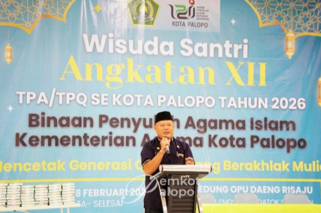 Staf Ahli Wali Kota Palopo Hadiri 314 Wisuda Santri TPA/TPQ