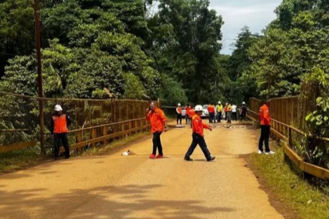 Jembatan Plant Site PT Vale Amblas, Akses Sorowako–Malili Lumpuh