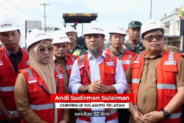 Gubernur Sulsel Groundbreaking Preservasi Jalan MYP Paket 2 Senilai Rp274 Miliar di Takalar